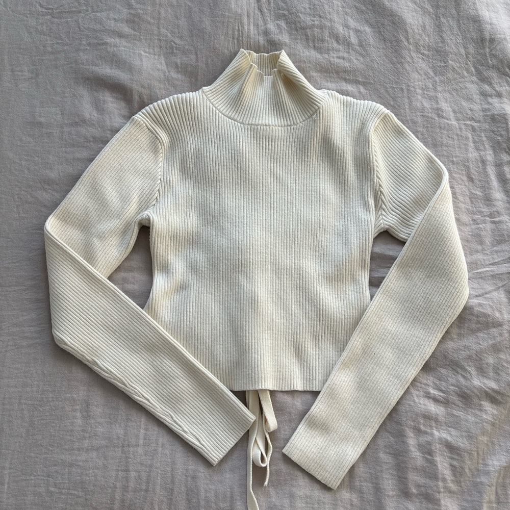 Nasty Gal | Cowl Neck Open Back Sweater